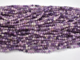 Lepidolite Beads, 4mm (4.5mm) Round-BeadBasic