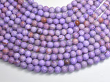 Jade - Purple, 8mm Round-BeadBasic