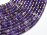 Amethyst, Approx. 2x4mm, Heishi Disc-BeadBasic