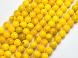 Jade - Yellow, 8mm Round-BeadBasic