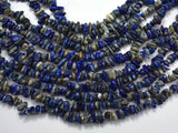 Lapis Lazuli Beads, 5-9mm Chips-BeadBasic