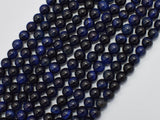 Tiger Eye-Blue 6mm Round Beads-BeadBasic