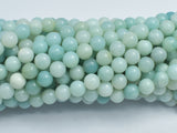 Amazonite Beads, Round, 6mm, 15.5 Inch-BeadBasic