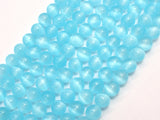 Selenite - Blue, 8mm (8.5mm) Round-BeadBasic