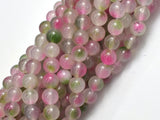 Jade - Pink & Green, 8mm Round-BeadBasic