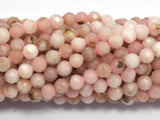 Pink Opal Beads, 3.4mm Micro Faceted-BeadBasic