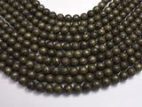 Pyrite 8mm Round Beads-BeadBasic