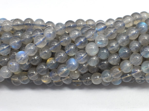 Labradorite Beads, 5mm Round Beads-BeadBasic
