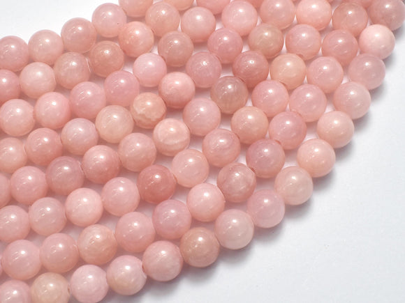 Jade - Rose Pink, 8mm (8.5mm) Round