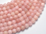 Jade - Rose Pink, 8mm (8.5mm) Round-BeadBasic
