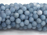 Matte Jade - Aquamarine Color, 8mm Round-BeadBasic