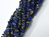 Lapis Lazuli Beads, 5-9mm Chips-BeadBasic