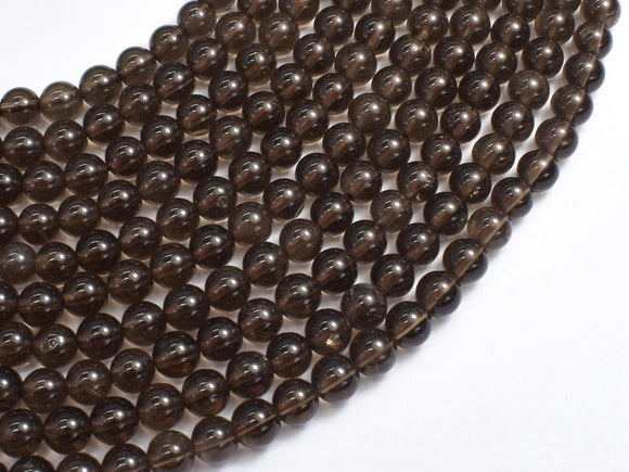 Smoky Quartz, 6mm Round