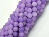 Matte Jade - Lavender, 8mm Round-BeadBasic