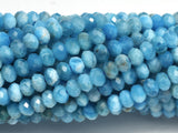 Apatite, 2x3mm Micro Faceted Rondelle Beads-BeadBasic