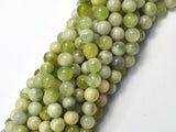 Serpentine Jade, 8mm Round Beads-BeadBasic