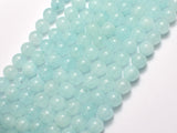Jade - Light Blue, 8mm Round-BeadBasic