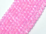 Selenite - Pink, 6mm (6.5mm) Round-BeadBasic