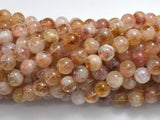 Citrine Beads, 8mm, Round-BeadBasic