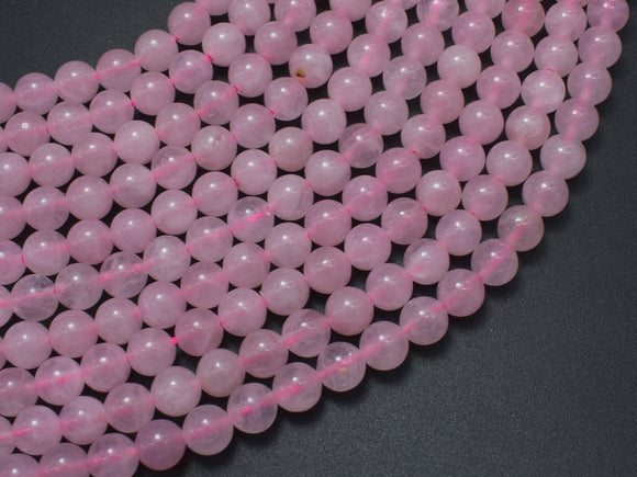 Rose Quartz 6mm (6.5mm) Round-BeadBasic