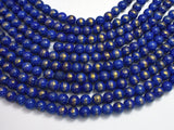 Mashan Jade - Lapis Blue, 8mm (8.5mm) Round-BeadBasic