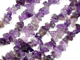 Amethyst Chips, Approx. 4 - 9mm, 31 Inch