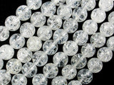 Crackle Clear Quartz Beads, 10mm Round Beads