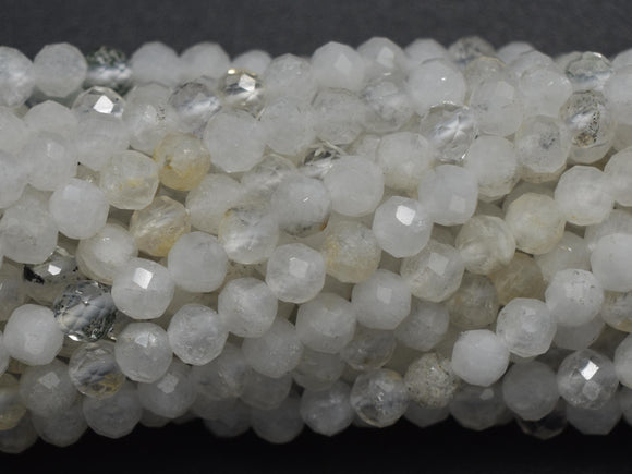 Clear Quartz, 3mm (3.4mm) Micro Faceted Round