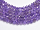 Amethyst Beads, 3mm (3.5mm) Micro Faceted Round-BeadBasic