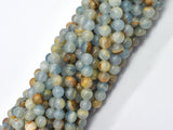 Blue Calcite 6mm (6.5mm) Round-BeadBasic