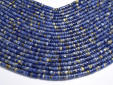Sodalite, Approx. 2x4mm, Heishi Disc-BeadBasic