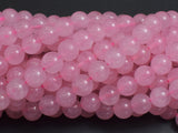 Rose Quartz Beads, 8mm Round Beads-BeadBasic