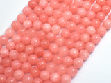 Jade - Salmon Pink, 8mm Round