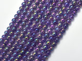 Mystic Coated Amethyst 6mm (6.5mm) Round-BeadBasic