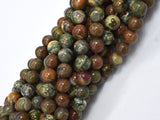 Rhyolite Beads, 8mm (8.8mm) Round Beads