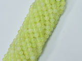 New Jade Beads, 6mm Round Green Beads-BeadBasic