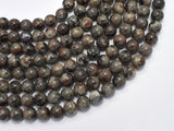 Natural Glowing Yooperlite 8mm (8.5mm) Round Beads-BeadBasic
