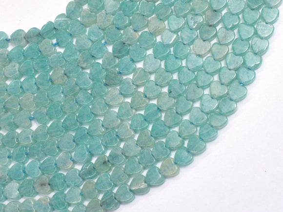 Amazonite, 4mm Heart-BeadBasic