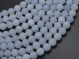 Matte Jade - Light Blue, 8mm Round-BeadBasic