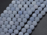 Matte Jade - Light Blue, 8mm Round-BeadBasic