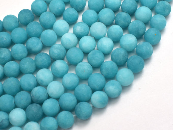 Matte Jade - Teal, 8mm Round-BeadBasic