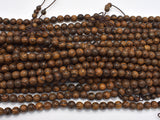Tiger Skin Sandalwood Beads, 8mm(8.3mm) Round Beads, 33 Inch