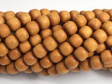 Sandalwood, 7x8mm Drum Beads, 30 Inch,