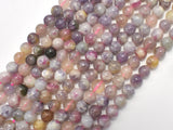 Pink Tourmaline Beads, 6mm Round-BeadBasic