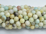 Amazonite Beads, 8mm, Round Beads-BeadBasic