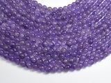 Amethyst, 6mm (6.4mm) Round-BeadBasic