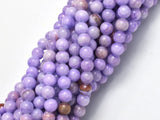 Jade - Purple, 4mm Round-BeadBasic
