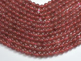 Strawberry Quartz Beads, Lepidocrocite, 6mm Round Beads-BeadBasic