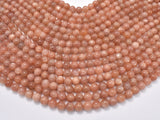 Sunstone Beads, 8mm Round Beads-BeadBasic