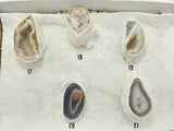 Agate Geode, Raw Crystal Geode, Agate Specimen, Natural Agate Druzy, 1piece-BeadBasic